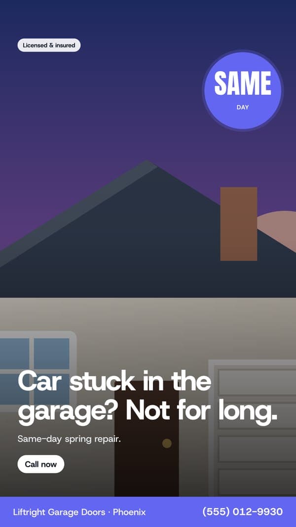 Same ad at 9:16