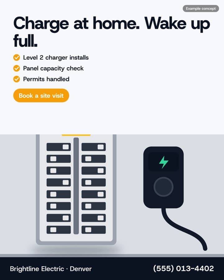 Example Electrical ad