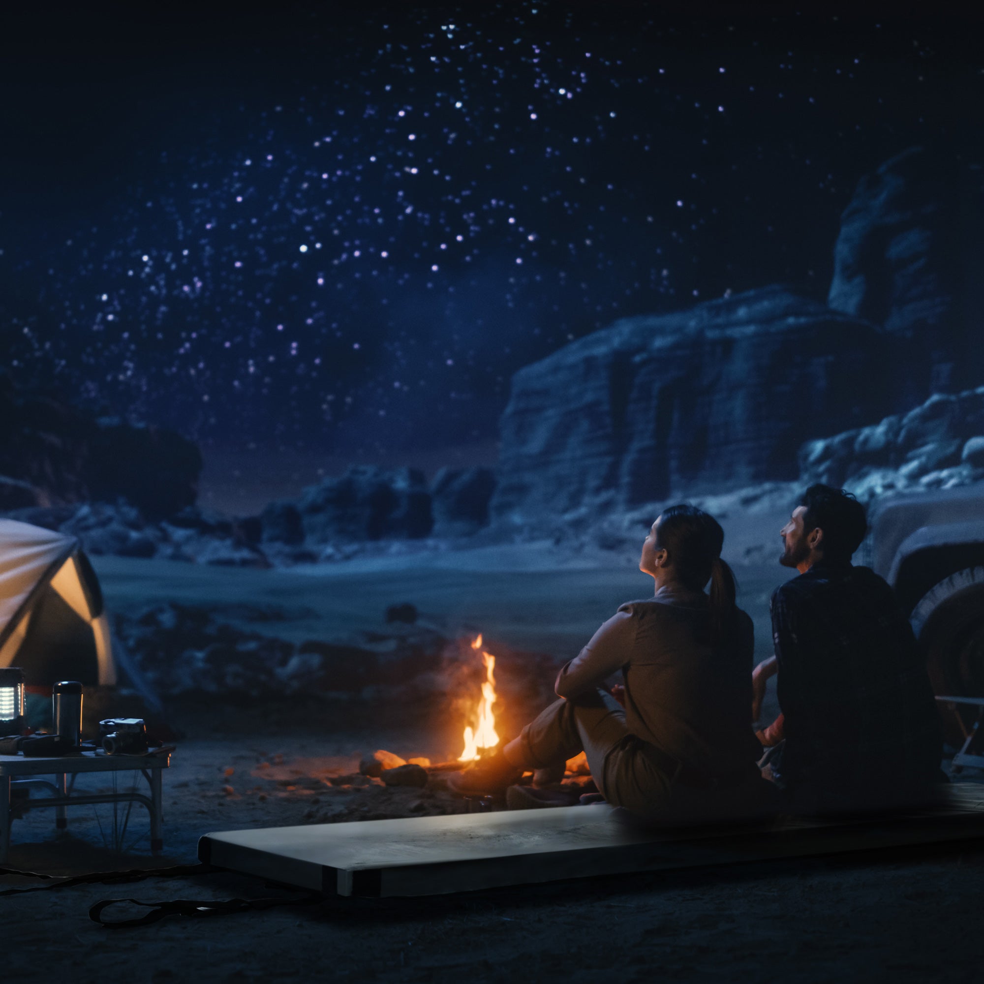 Camping Mat, Sleeping Mat, Memory Foam Sleeping Pad, 2.8'' Thick Portable Roll Up Camping Mattress Sleeping Pad & Floor Mattress, Cot Mat Pad with Travel Bag, Grey