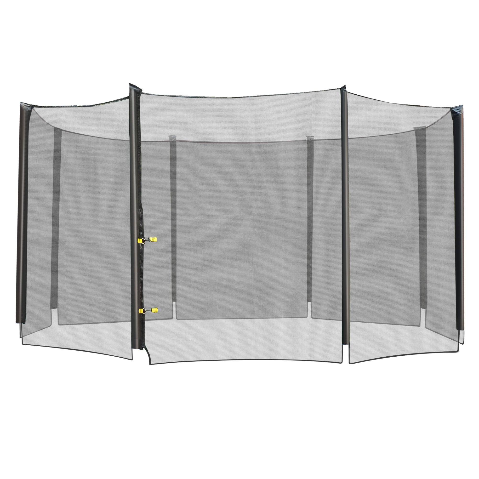 Aosom 12' Round Trampoline Enclosure Trampolining Bounce Safety Net Fence Replacement