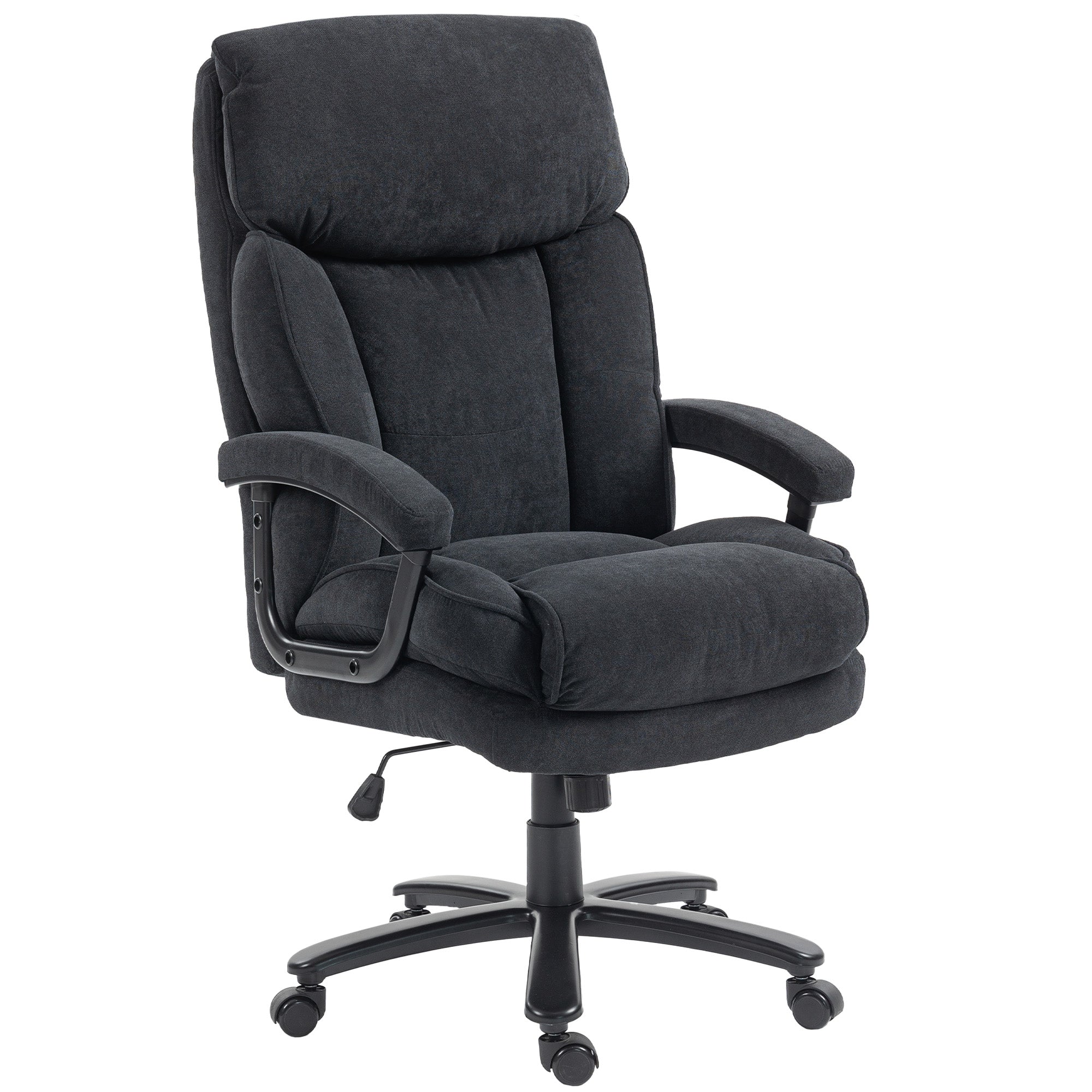Big and Tall Executive Office Chair, Up to 450 lbs. Heavy Duty Desk Chair, Computer Chair for Heavy People, Black